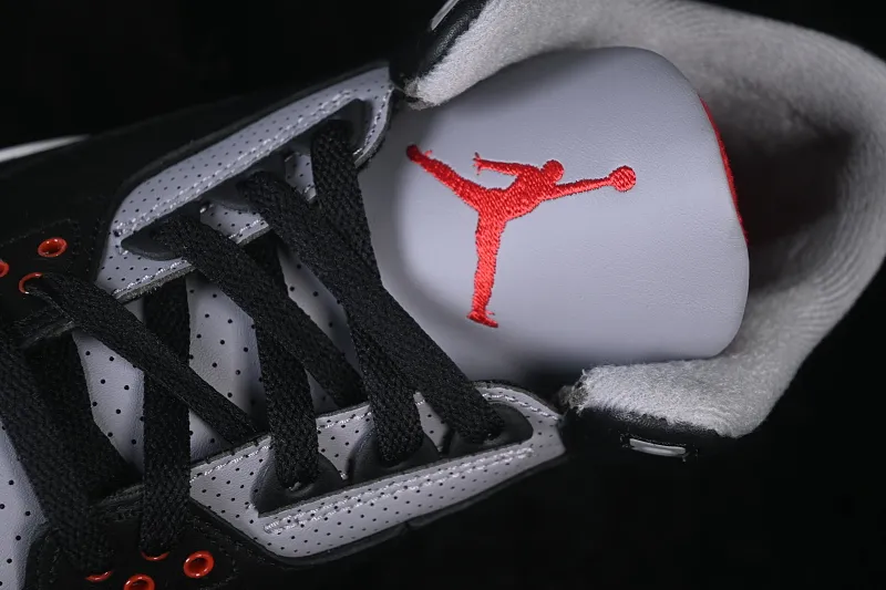 All categories Air Jordan Jordan series basketball shoes Air Jordan 3 LJR version Air Jordan 3 "Black Cement" AJ3 Jordan 3 first year black cement DN3707-010